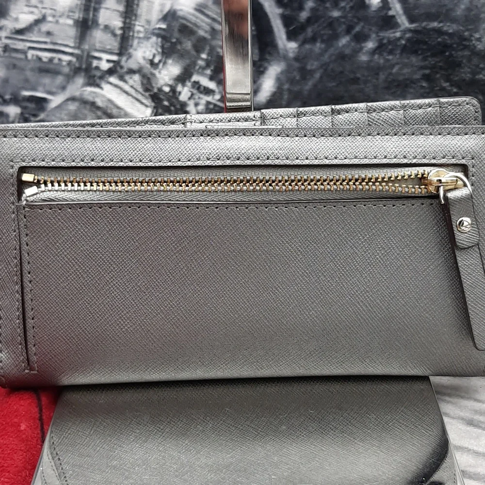 Kate Spade New York Silver Wallet